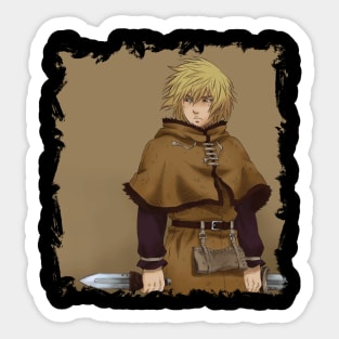 thorfinn character Sticker